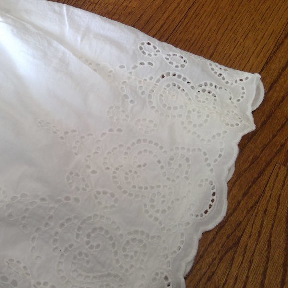 J for Justify Size XL 100% Cotton OTS Eyelet Dress - Picture 14 of 14